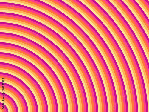Colorful background with curved lines. Pattern design for banner, poster, flyer, card, cover, brochure
