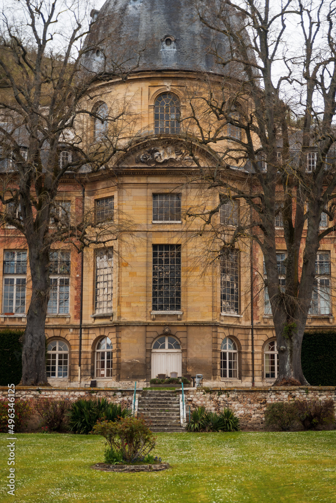 Fototapeta premium Famous hospital in Les Andelys France