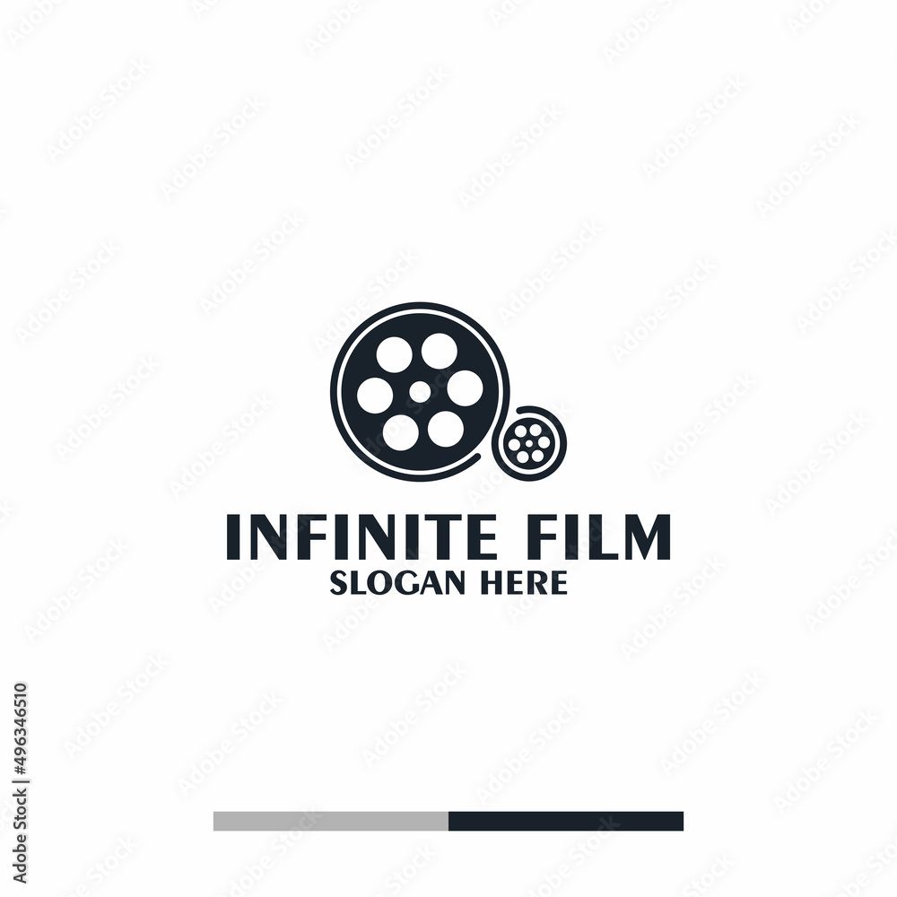Infinite Film logo design Infinite Film logo design