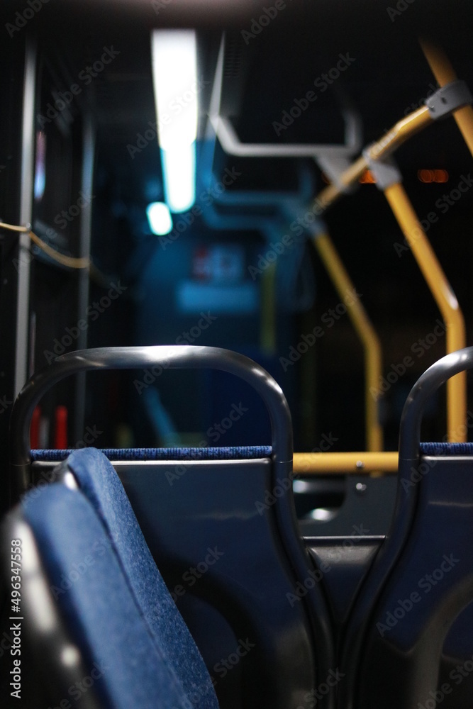 Bus interior Bus interior