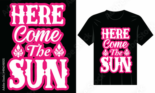 typography t-shirt design
