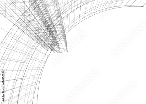 abstract architecture design