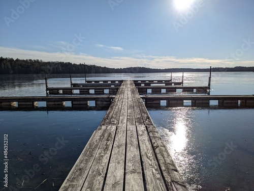 pier on the lake © Courtney