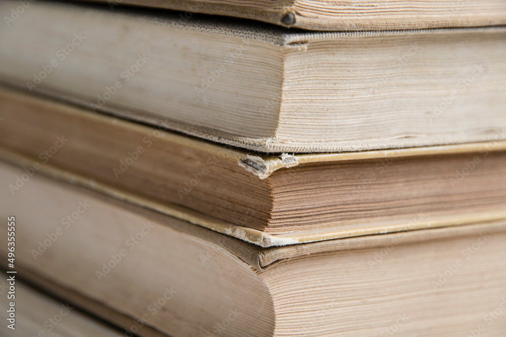 Side view composition with books Side view composition with books