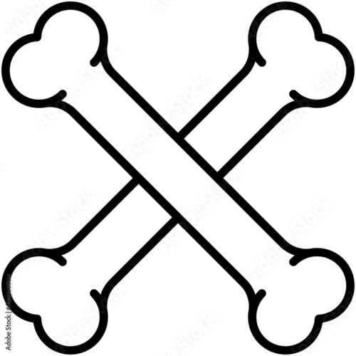 Shankbone icon, Passover related vector illustration