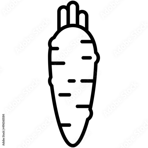 Maror icon, Passover related vector illustration