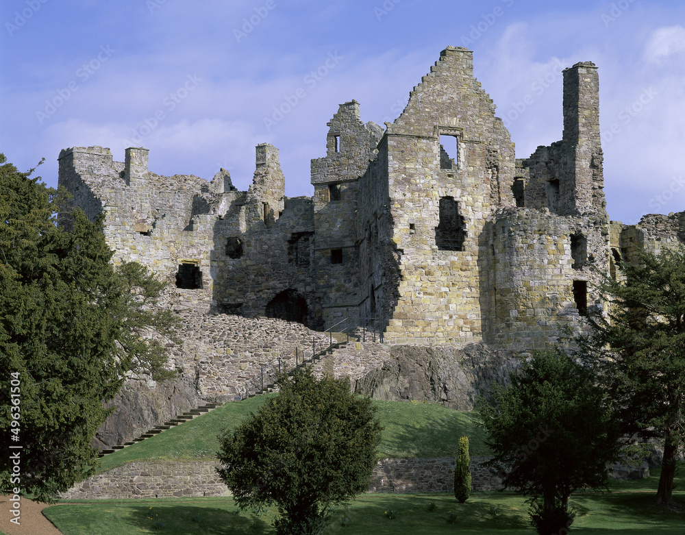 Dirleton Castle, East Lothian, Scotland Dirleton Castle, East Lothian, Scotland