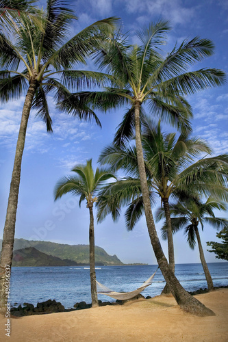 Princeville Beach Kauai Hawaii, USA photo