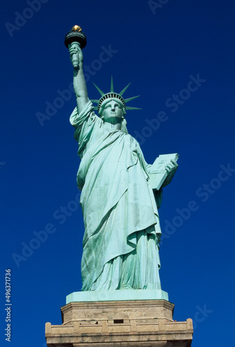 Low angle view of a statue, Statue of Liberty, New York City, New York, USA
