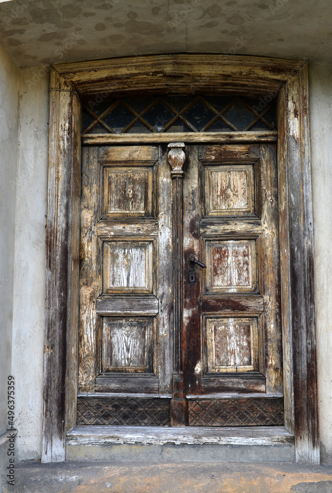 Retro old door