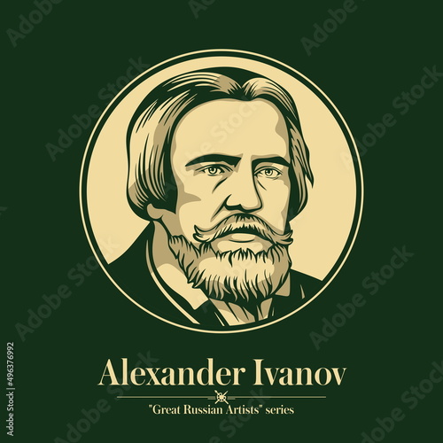 Great Russian artist. Alexander Ivanov was a Russian painter who adhered to the waning tradition of Neoclassicism but found little sympathy with his contemporaries.