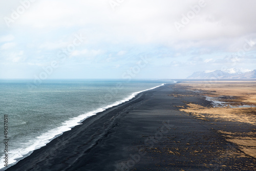 Iceland Black Sand Beach