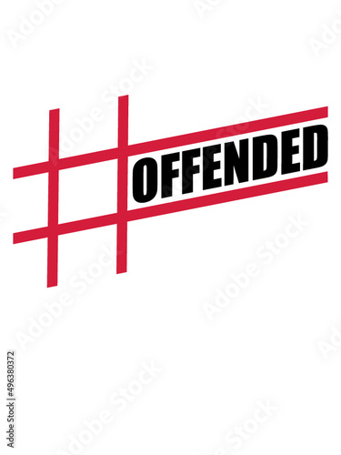 Hashtag Offended Logo 