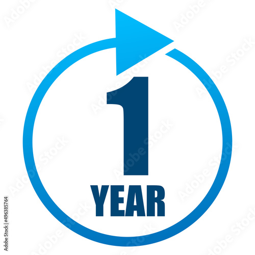Turnaround, TAT icon, symbol series. With hours, days, months and yearly labels