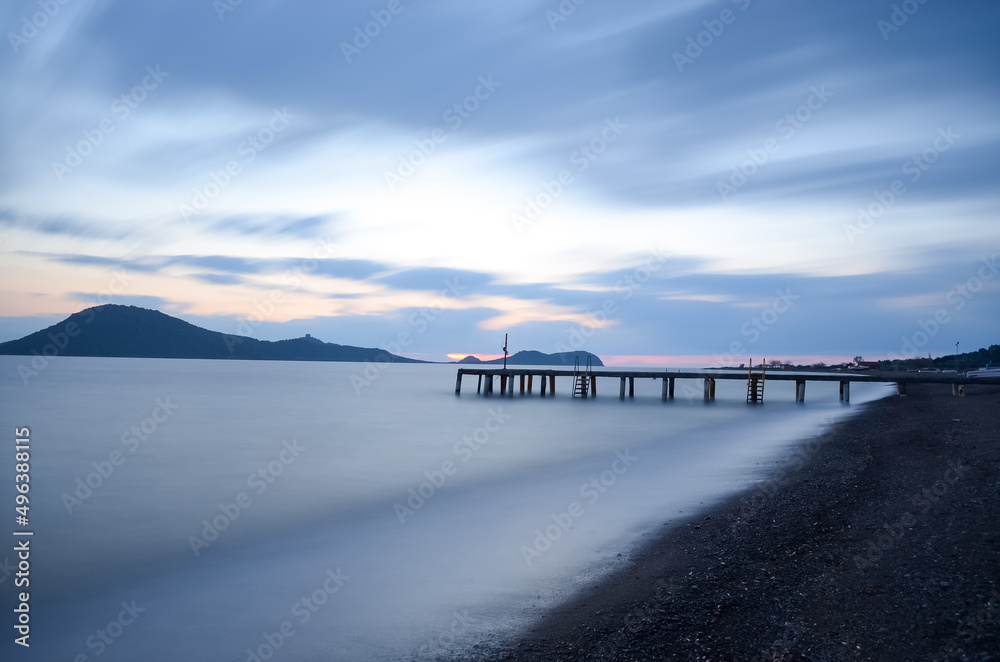 bridge over the sea