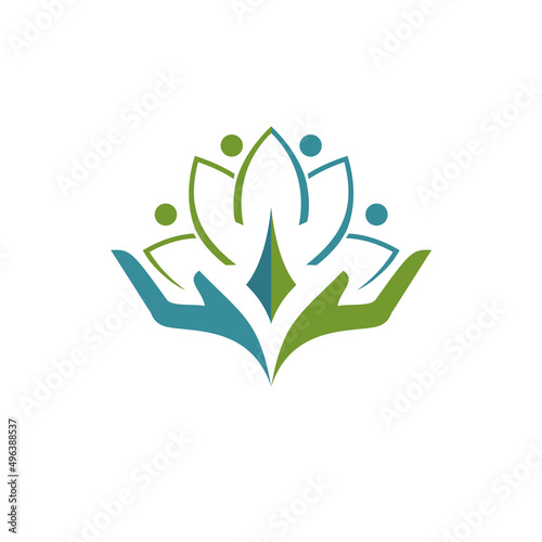 Foundation Logo to help who are on need of Healthcare, Educational, and Humanitarian Services.