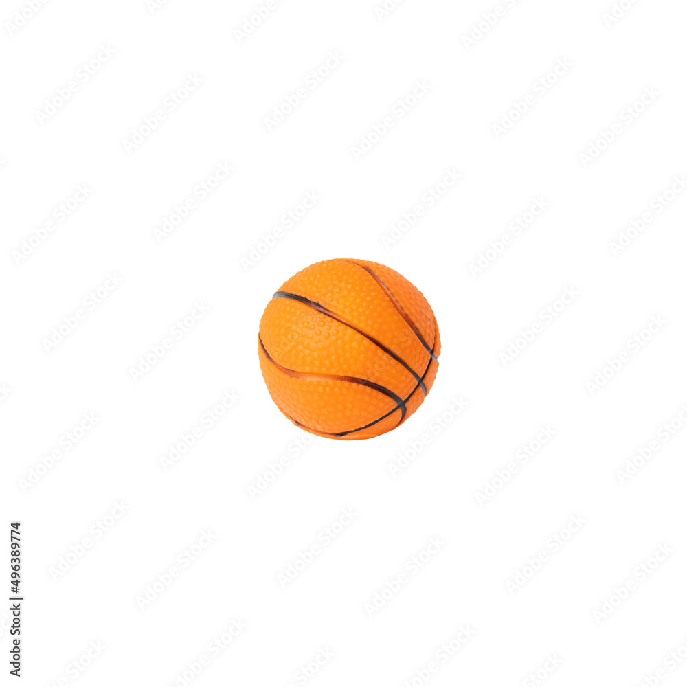 basketball isolated on white background beads toys for dog and cat pet