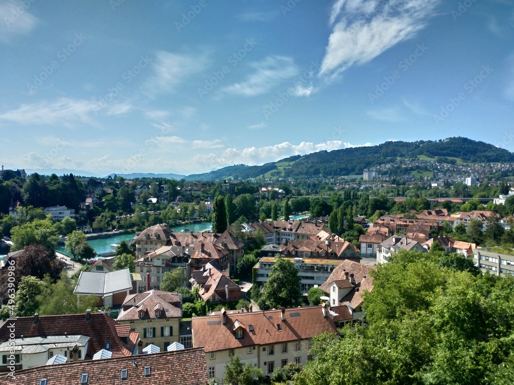 Blue Sky over Bern Blue Sky over Bern