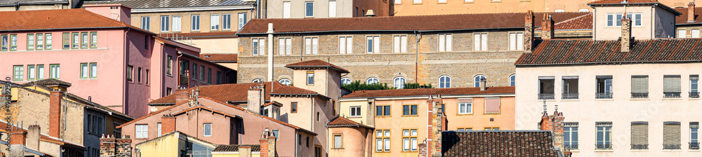 Obraz premium Lyon rooftops