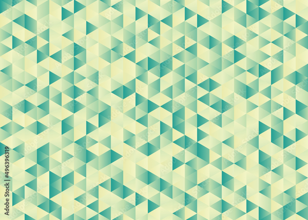 Triangle green mint yellow abstract geometric gradient background Triangle green mint yellow abstract geometric gradient background