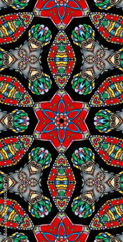 Fractodome Colorful Seamless Fractal Patterns Fractodome Colorful Seamless Fractal Patterns