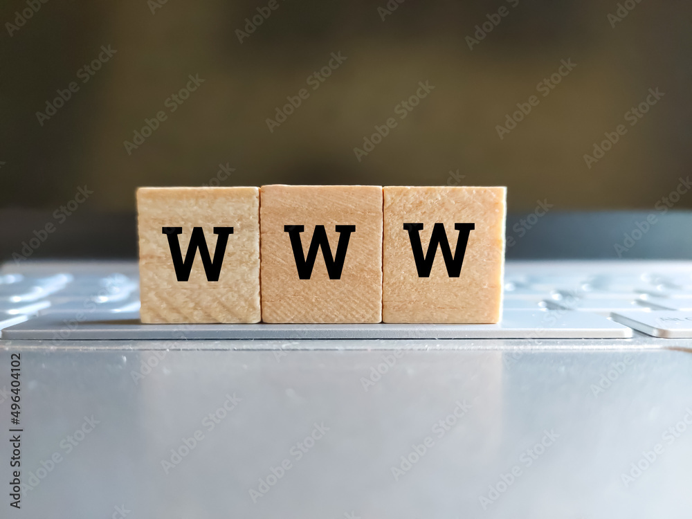 The concept of technology with the word WWW is an internet website. The concept of technology with the word WWW is an internet website.