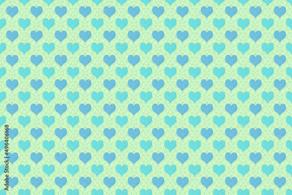 seamless light blue heart pattern glitter pattern background,cute pattern wallpaper on light green background