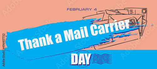 Card Thank a Mail Carrier Day