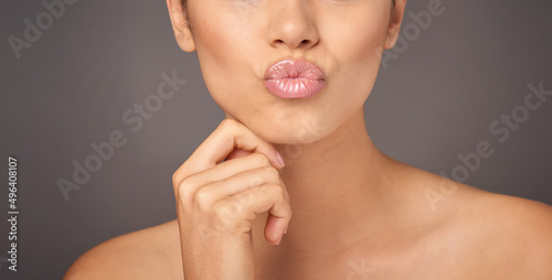 Fotografie Pucker and pout