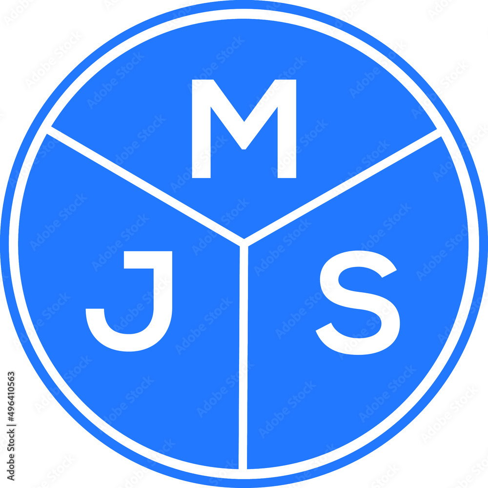 MJS letter logo design on white background. MJS creative circle letter logo concept. MJS letter design.
MJS letter logo design on white background. MJS creative circle letter logo concept. MJS letter design.