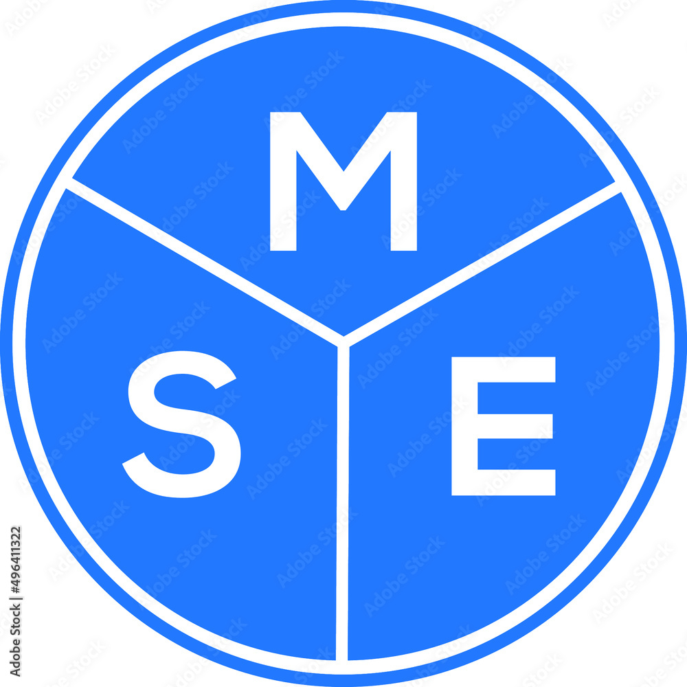 MSE letter logo design on white background. MSE creative circle letter logo concept. MSE letter design. MSE letter logo design on white background. MSE creative circle letter logo concept. MSE letter design.