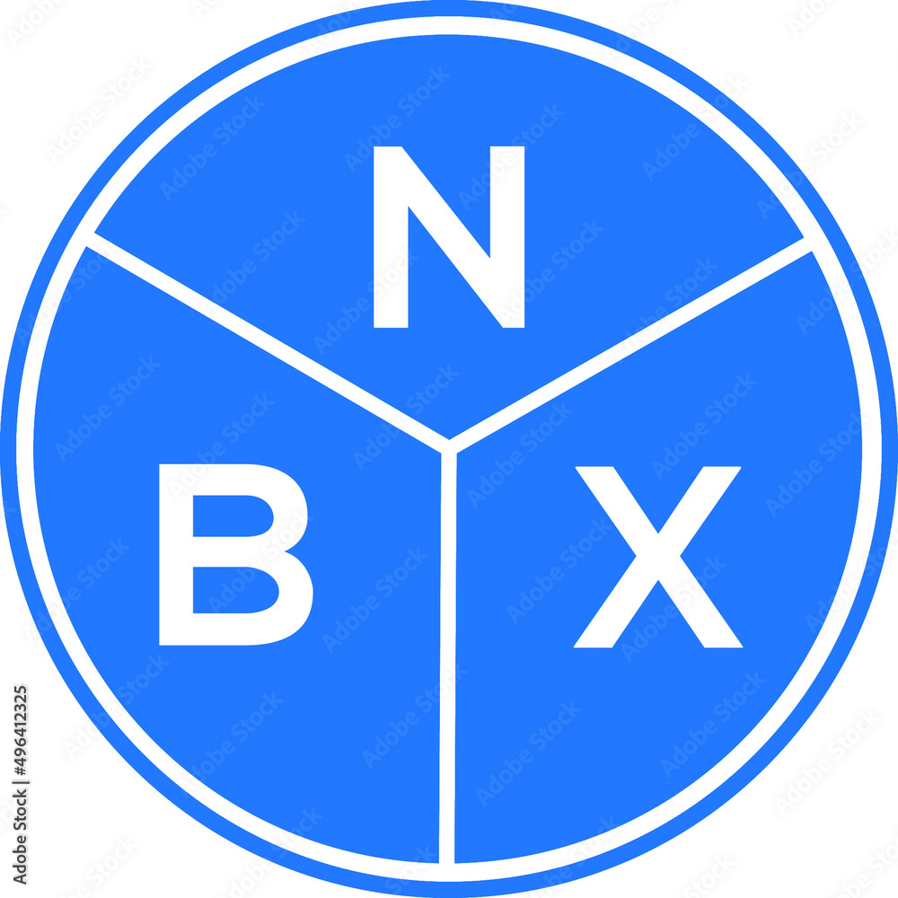 NBX letter logo design on white background. NBX creative circle letter logo concept. NBX letter design.
NBX letter logo design on white background. NBX creative circle letter logo concept. NBX letter design.