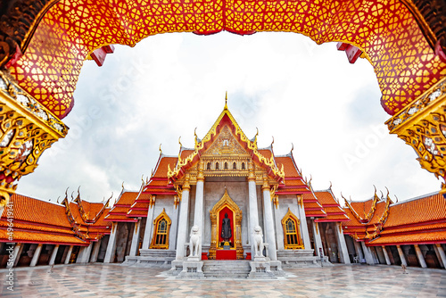 The Marble Temple (Wat Benchamabophit) Bangkok Thailand  © Classic