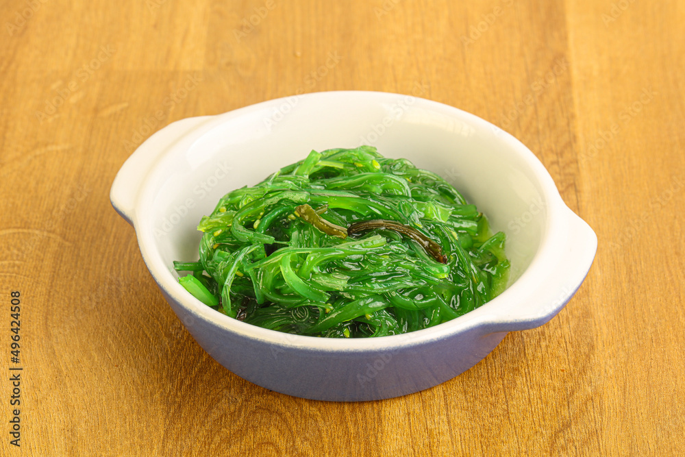 Japanese traditional seaweed salad Chukka Japanese traditional seaweed salad Chukka