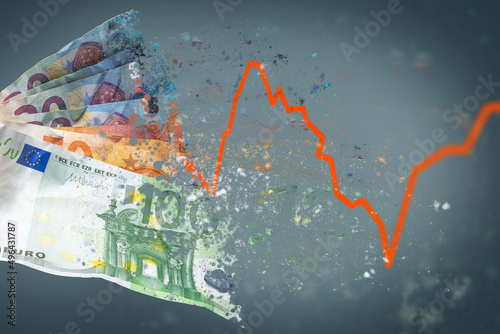 Photos Inflation Geld Rezession