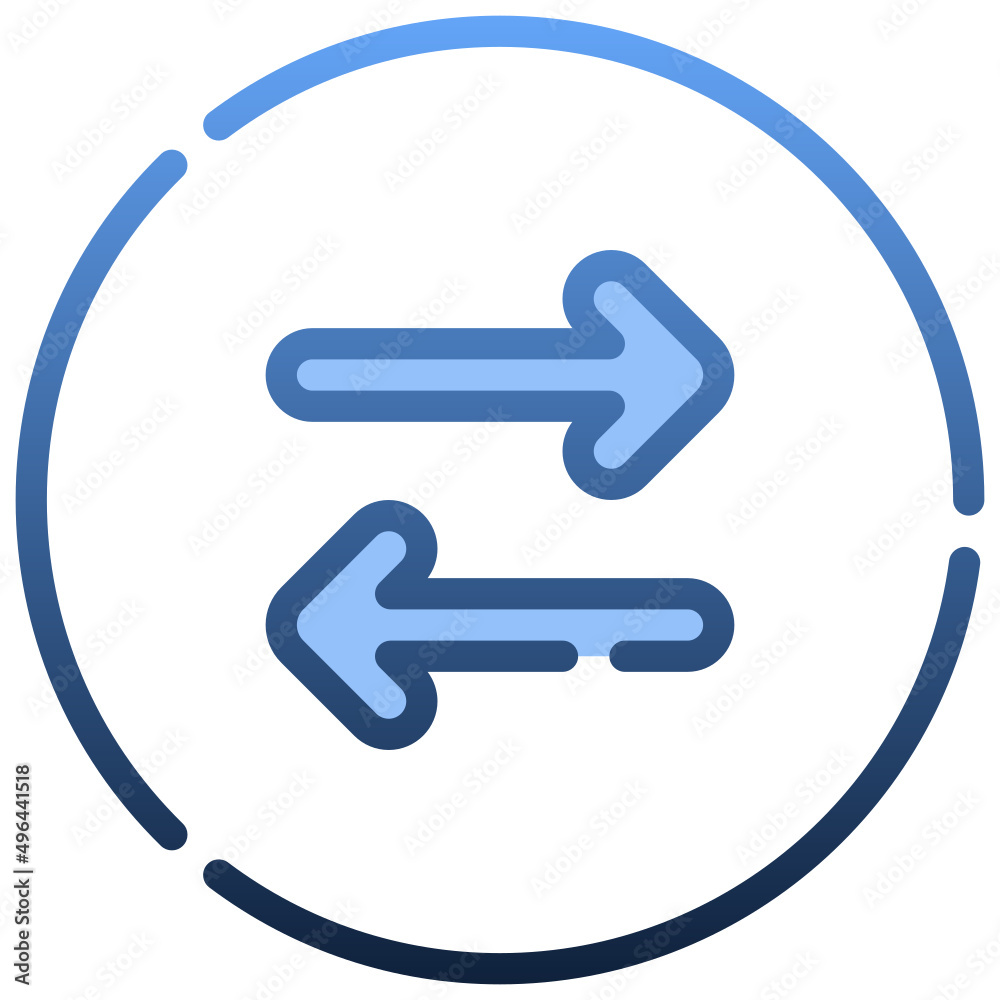 TRANSFER Gradient icon,linear,outline,graphic,illustration TRANSFER Gradient icon,linear,outline,graphic,illustration