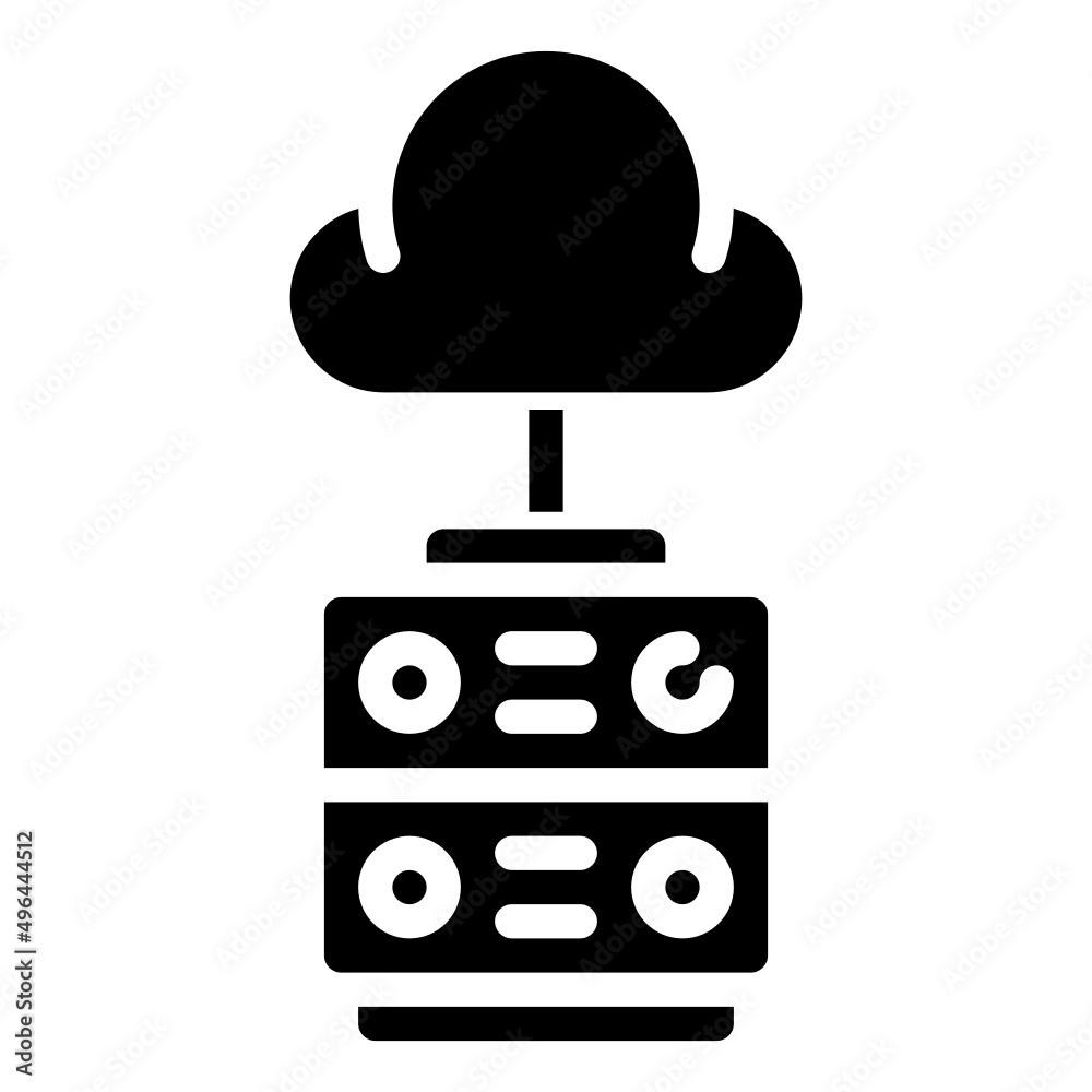 SERVER glyph icon,linear,outline,graphic,illustration SERVER glyph icon,linear,outline,graphic,illustration