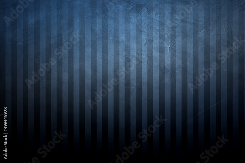 Textured blue background with vertical stripes.