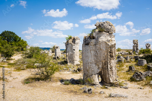 Stone desert landscape in Bulgaria