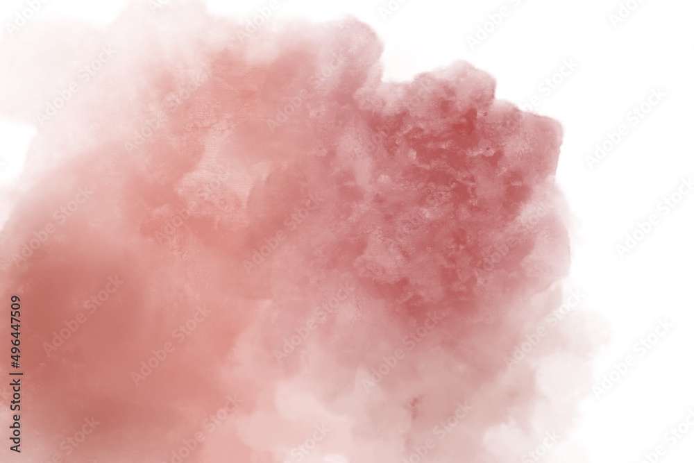 Fototapeta premium Abstract pink watercolor background. Watercolor texture