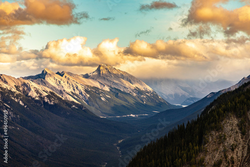 Bow Valley in Banff national park