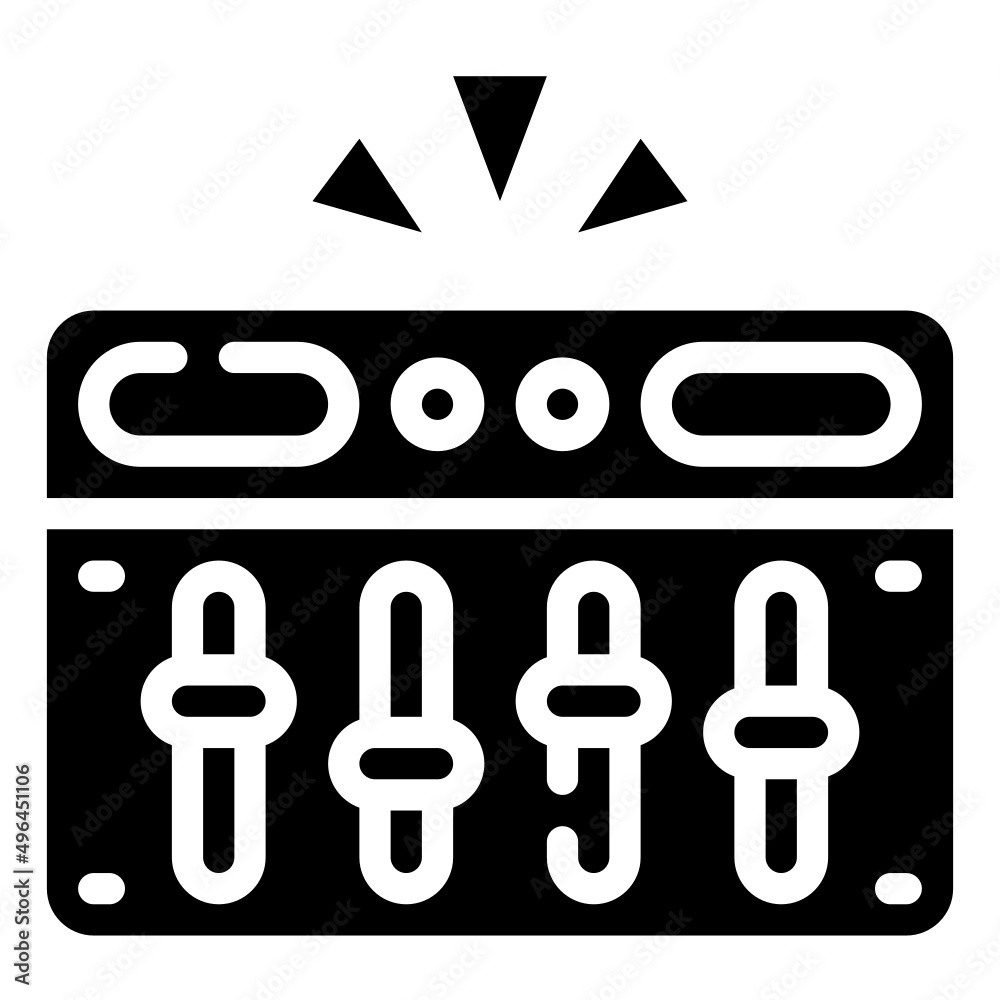 EQUALIZER glyph icon,linear,outline,graphic,illustration EQUALIZER glyph icon,linear,outline,graphic,illustration