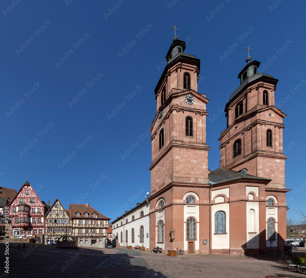 medieval town of Miltenberg, Bavaria, Germany