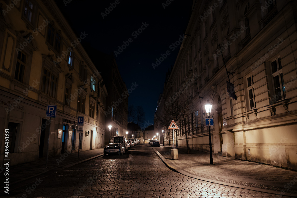 Praga nocą