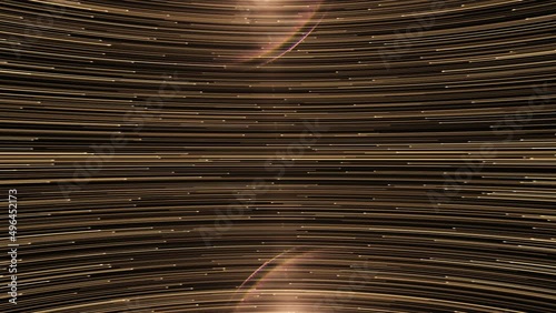 Gold Particles Disco Background Loop