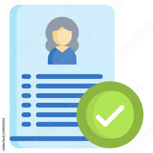 APPROVE flat icon,linear,outline,graphic,illustration