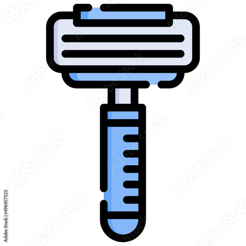 RAZOR filled outline icon,linear,outline,graphic,illustration