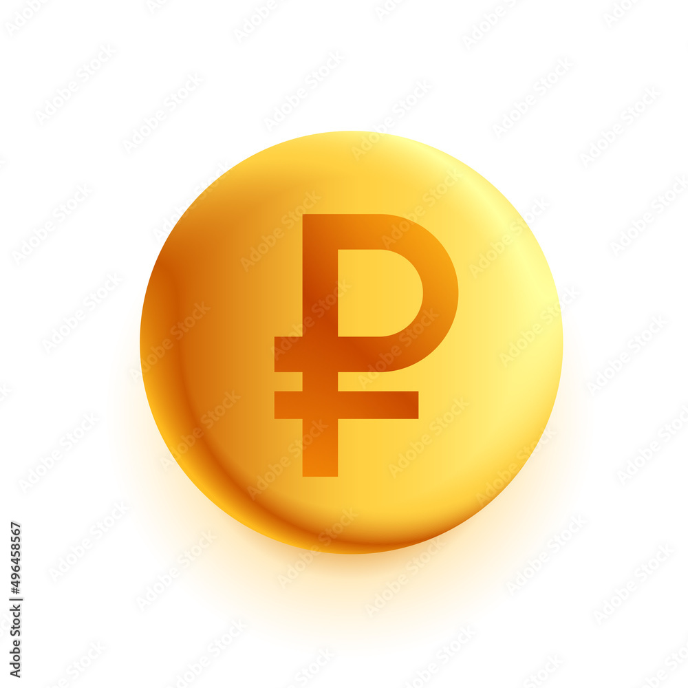russian ruble golden coin design russian ruble golden coin design