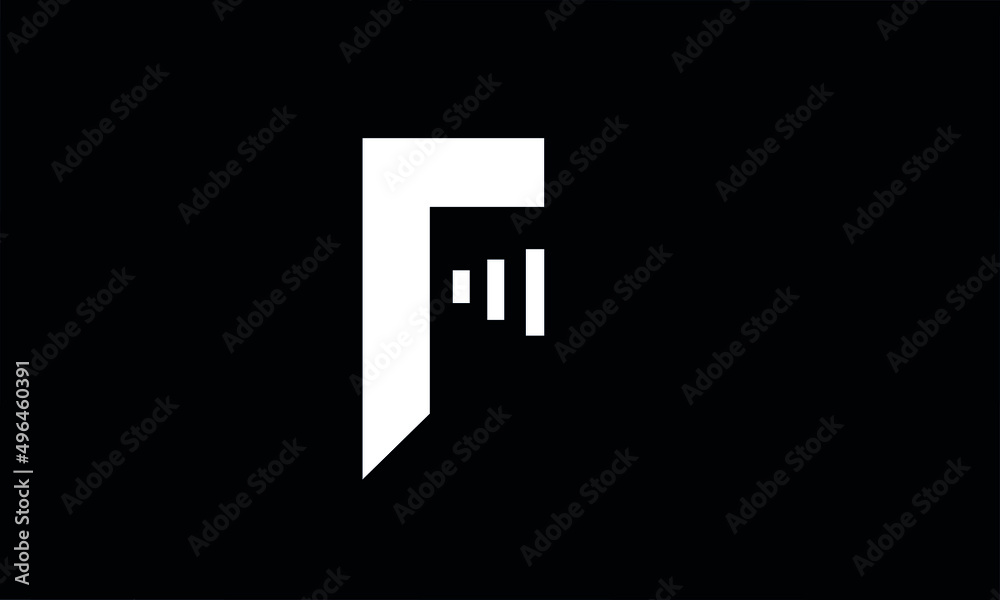 Letter Initial Vector Logo Design icon F Letter Initial Vector Logo Design icon F
