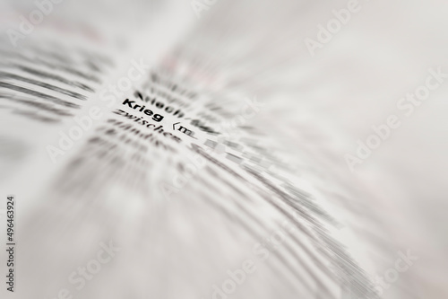 Wallpaper Mural Krieg Explosion (gezielte Unschärfe) Torontodigital.ca